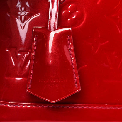 Louis Vuitton Vernis Alma BB Pomme D'Amour 7 of 15