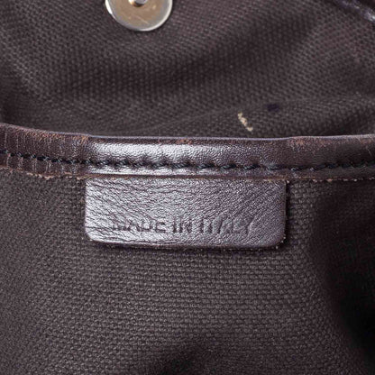 Burberry Haymarket Check Large Tote Brown 6 of 8