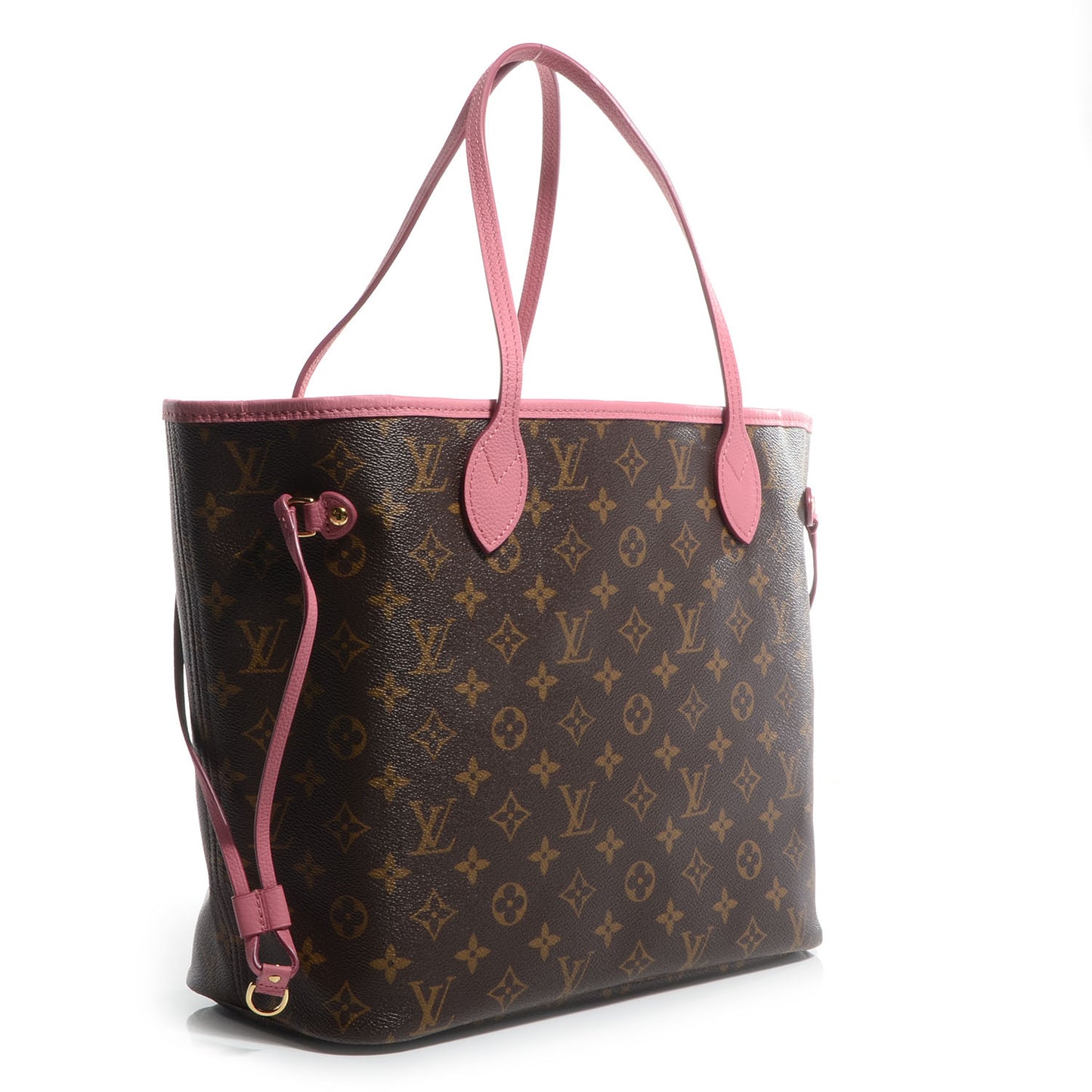 Monogram Articles de Voyage Ikat Neverfull MM Rose Velours