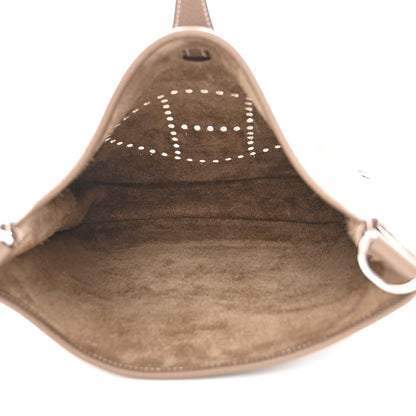 Hermes Taurillon Clemence Evelyne III PM Etoupe 5 of 11