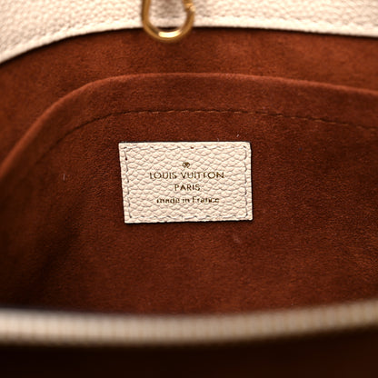 Louis Vuitton Empreinte Braided Montaigne MM Creme Beige Caramel 6 of 9