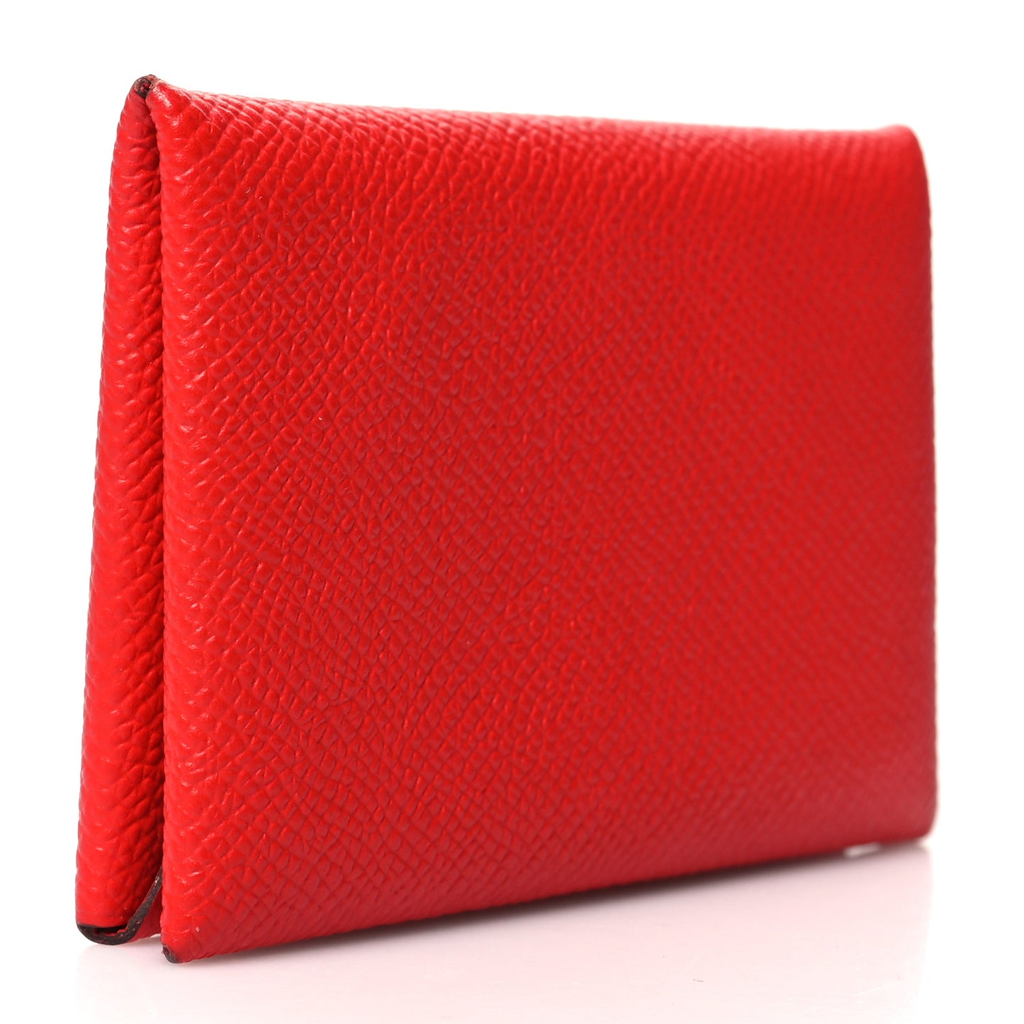 Epsom Calvi Card Case Rouge De Coeur