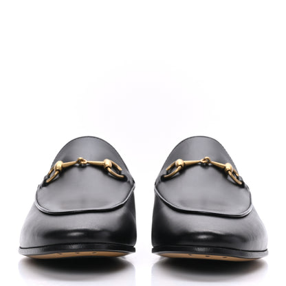Gucci Calfskin Womens Jordaan Loafers 38.5 Black 2 of 8