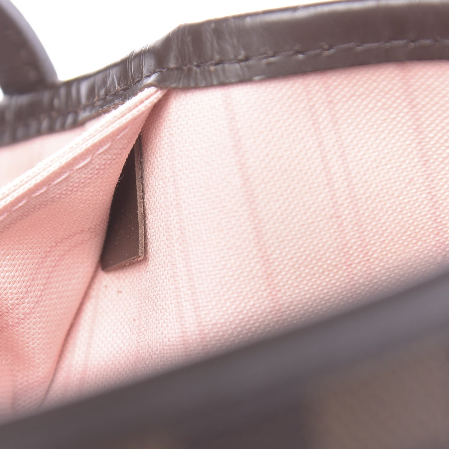 Damier Ebene Neo Neverfull MM Rose Ballerine