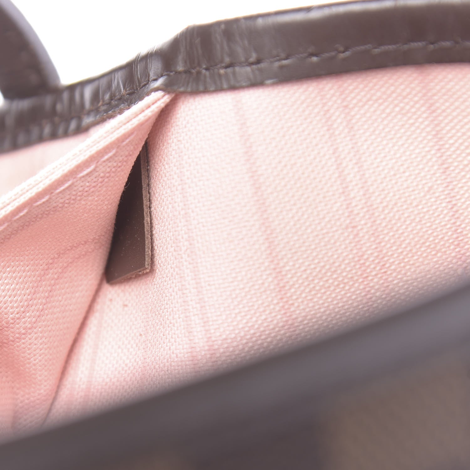 Louis Vuitton Damier Ebene Neo Neverfull MM Rose Ballerine 7 of 18