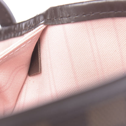 Louis Vuitton Damier Ebene Neo Neverfull MM Rose Ballerine 7 of 18