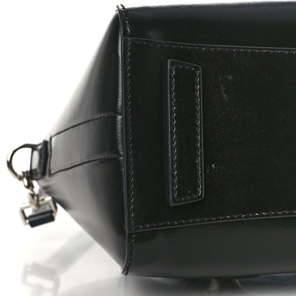 Givenchy Box Calfskin Mini Lock Antigona Shoulder Bag Black 7 of 8