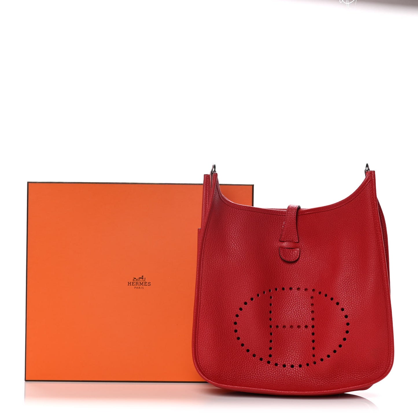 Taurillon Clemence Evelyne III PM Rouge Casaque
