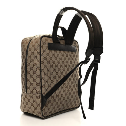 Gucci Monogram Travel Backpack Dark Brown 3 of 10