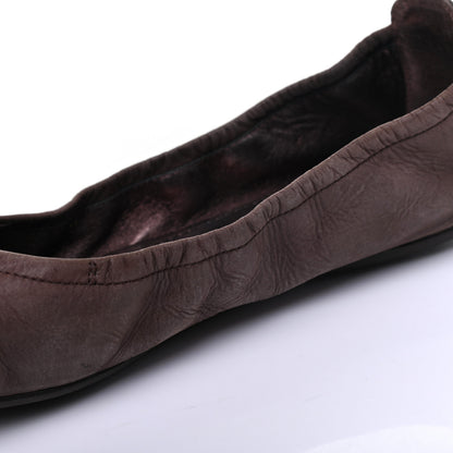 Louis Vuitton Monogram Suede Lucky Ballerina Flats 39 Brown 16 of 18