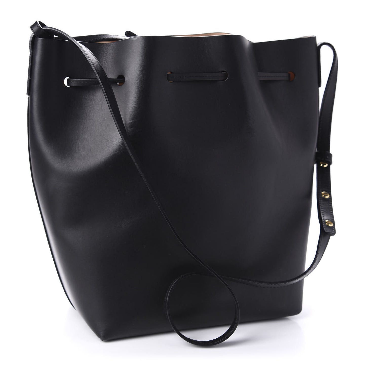 Saffiano Bucket Bag Black Ballerina