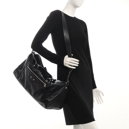 Balenciaga Agneau Classic Hardware S Squash Boston Black 2 of 9