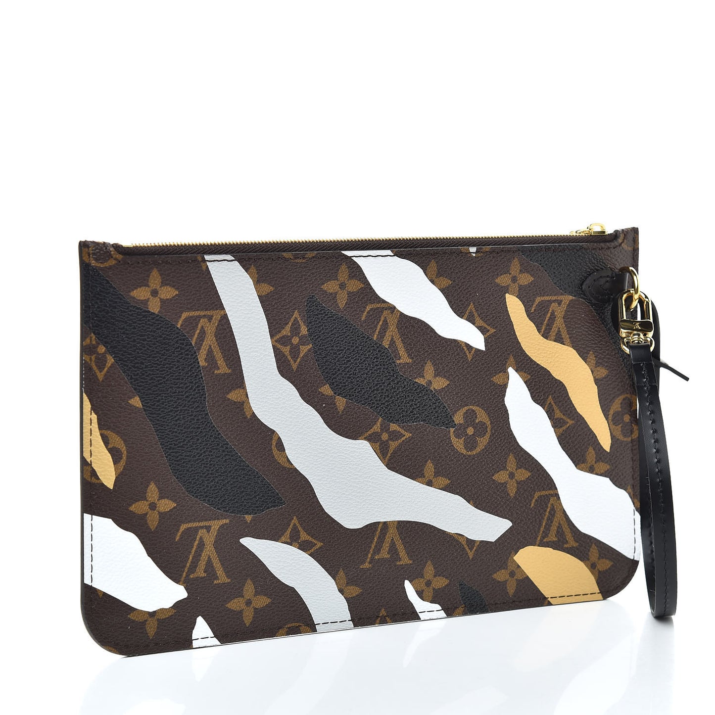 X LOL Monogram Neverfull MM GM Pochette Gold Silver