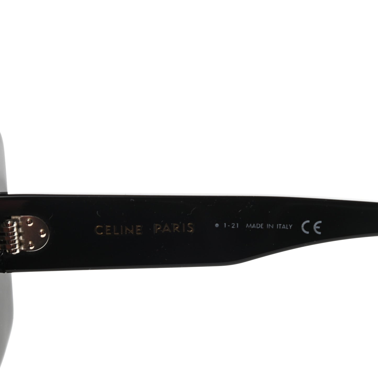 Acetate Square Sunglasses CL40156U Black