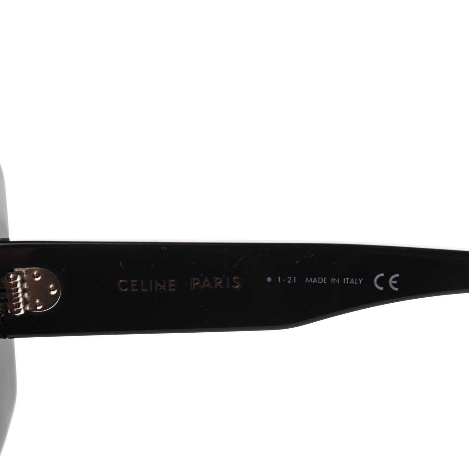 Celine Acetate Square Sunglasses CL40156U Black 5 of 6