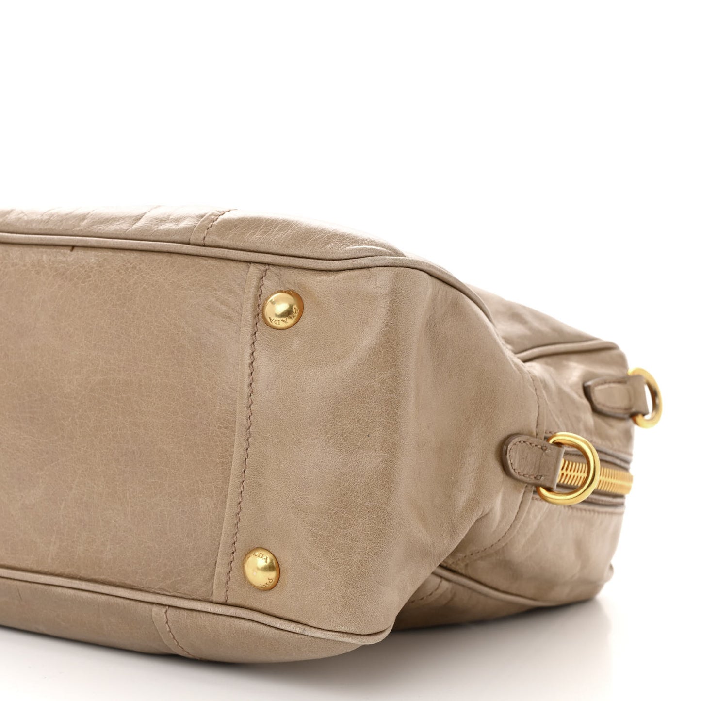 Vitello Shine Bauletto Cammeo