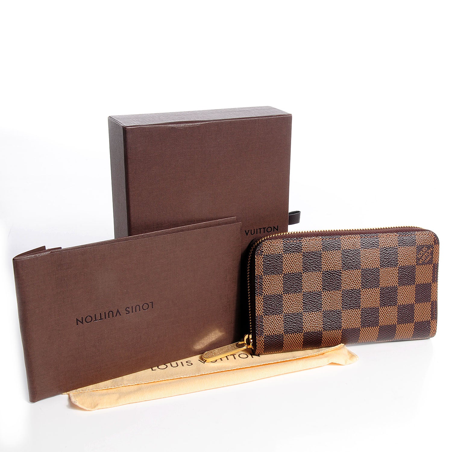 Louis Vuitton Damier Ebene Zippy Compact Wallet 5 of 8