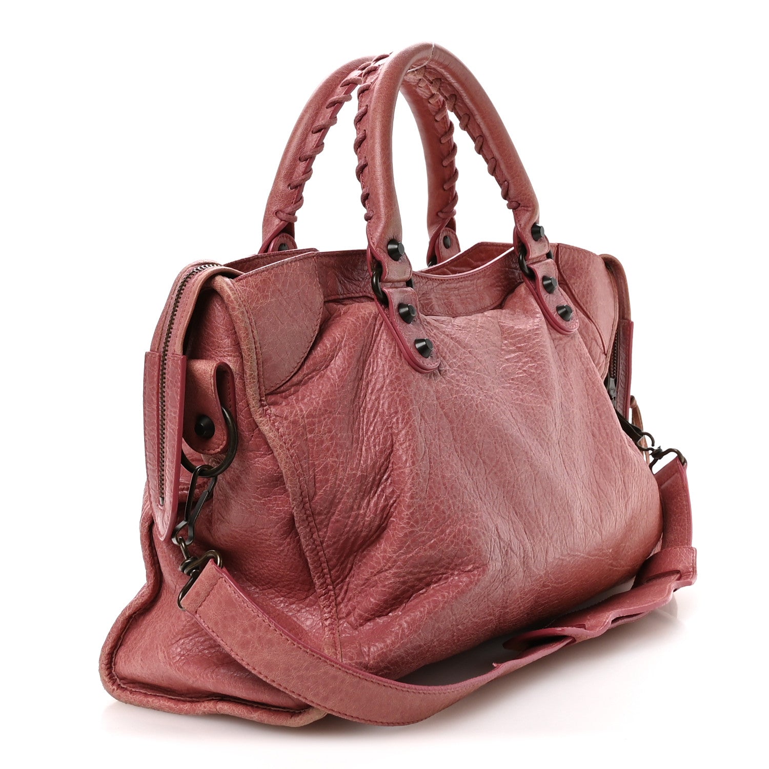 Balenciaga Agneau Classic Hardware City Rose Bruyere 4 of 11
