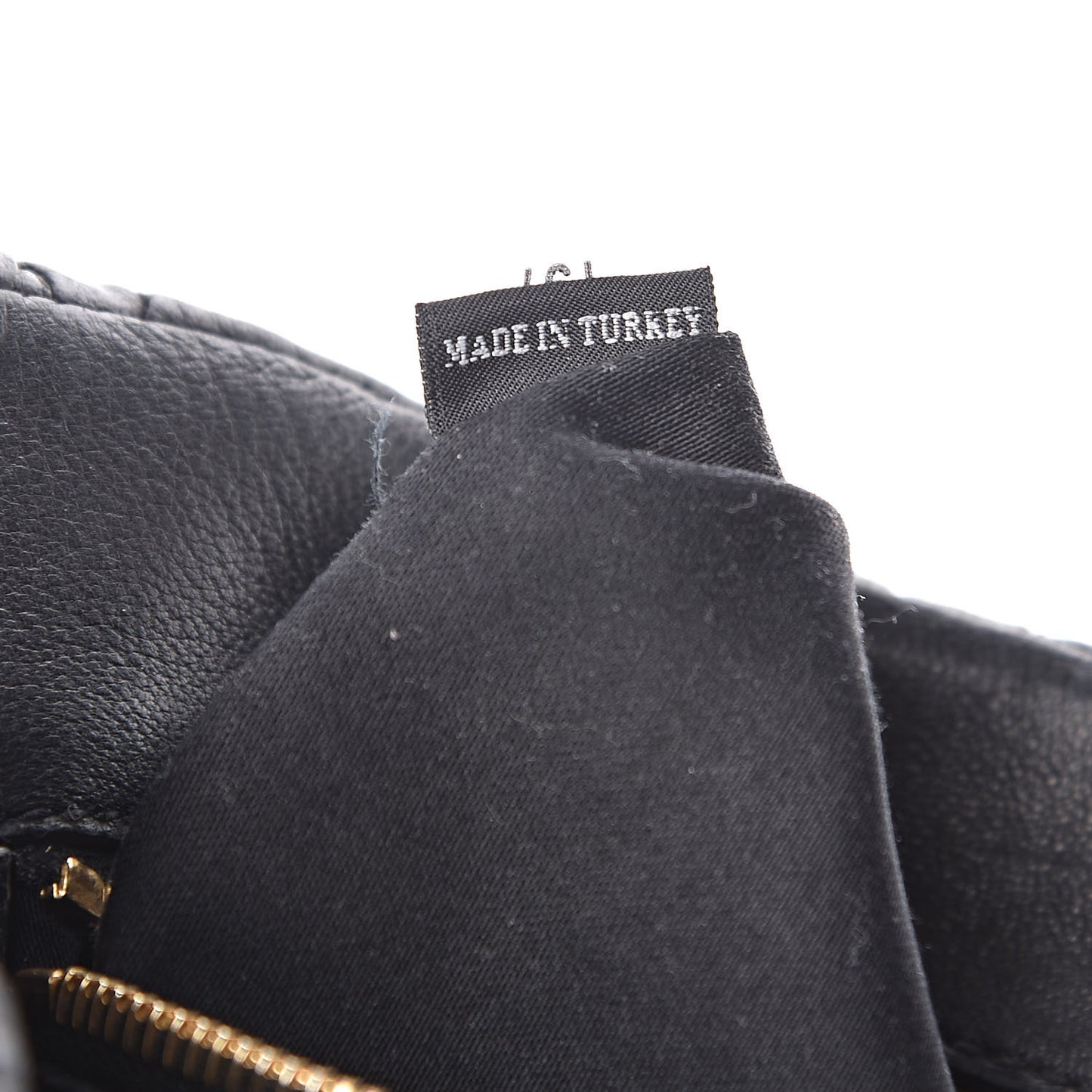Nappa Matelasse Top Handle Satchel Black
