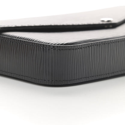 Louis Vuitton Epi Pochette Felicie Black 10 of 14