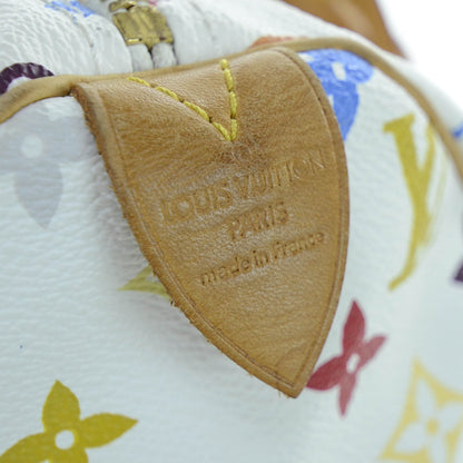 Louis Vuitton Monogram Multicolor Speedy 30 White 7 of 11