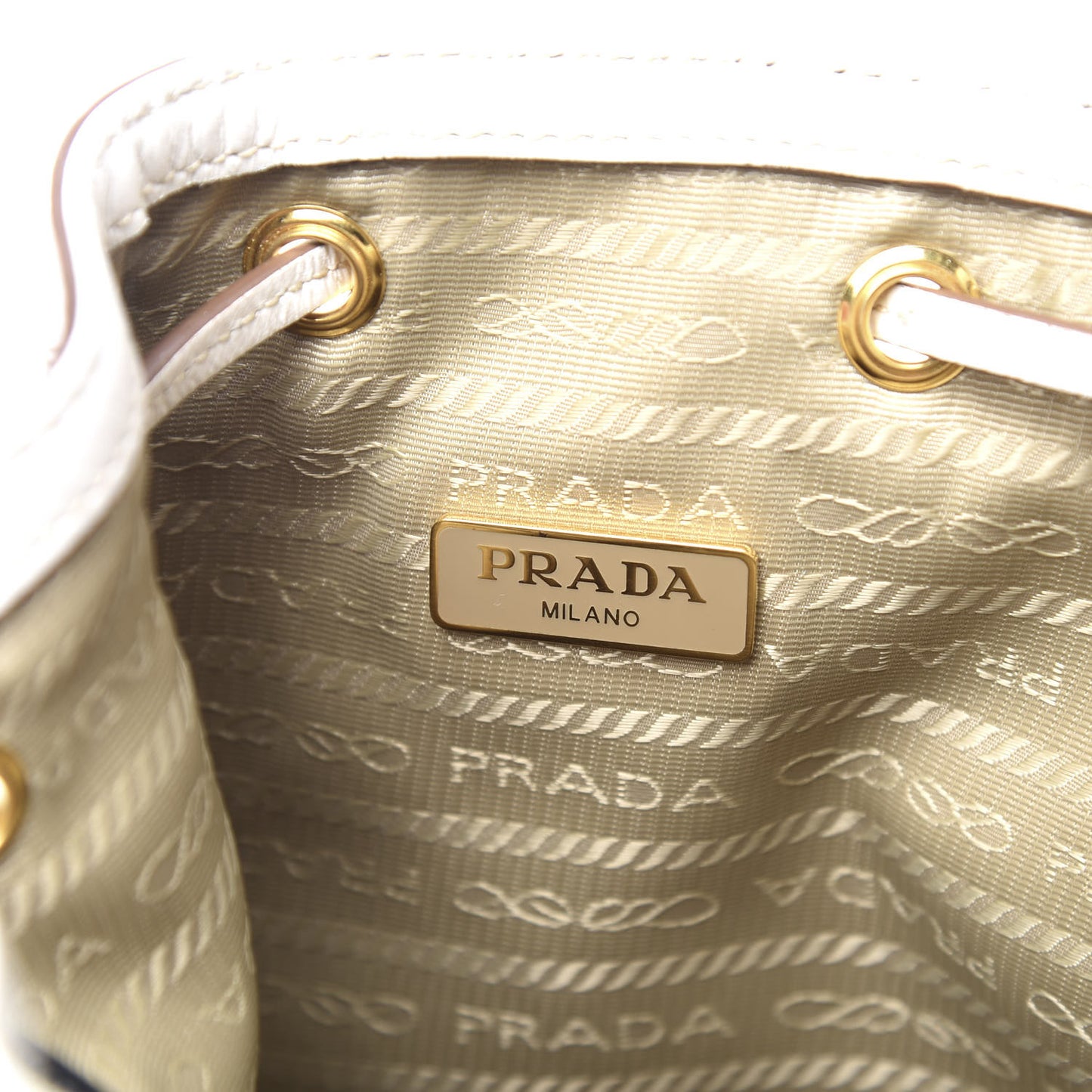Jacquard Logo Mini Bucket Crossbody Bag Corda Talco