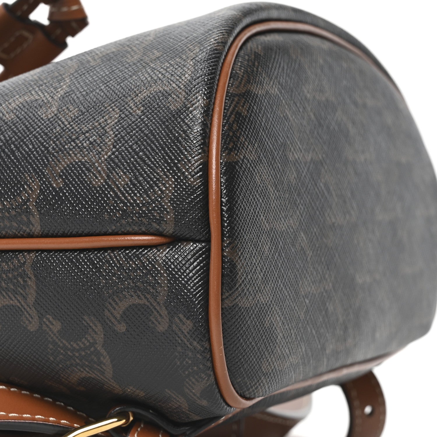 Celine Triomphe Canvas Calfskin Mini Folco Backpack Tan 1769722