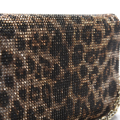 Judith Leiber Swarovski Crystal Fizzoni Leopard Clutch Champagne Multicolor 11 of 11
