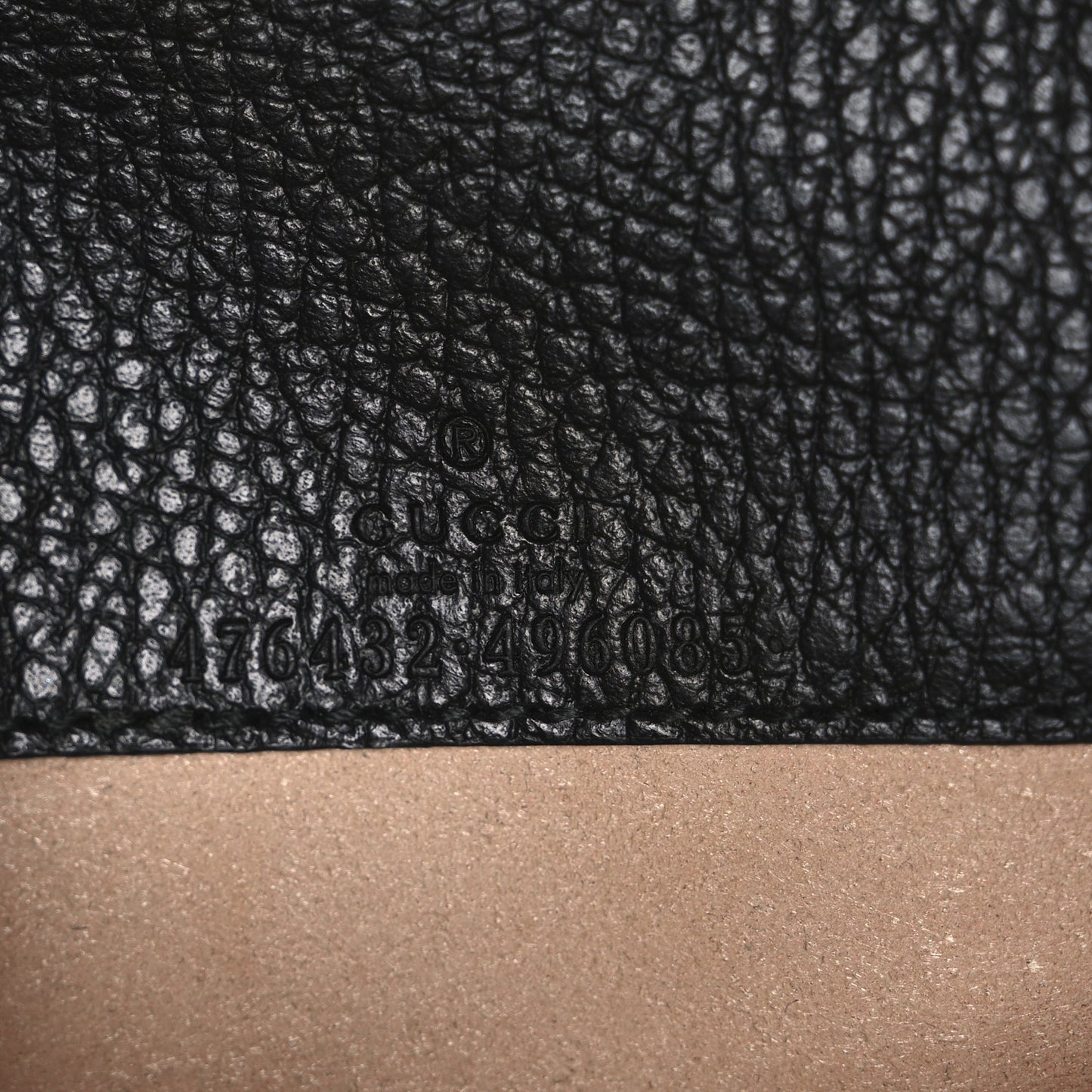 Calfskin Super Mini Dionysus Shoulder Bag Black