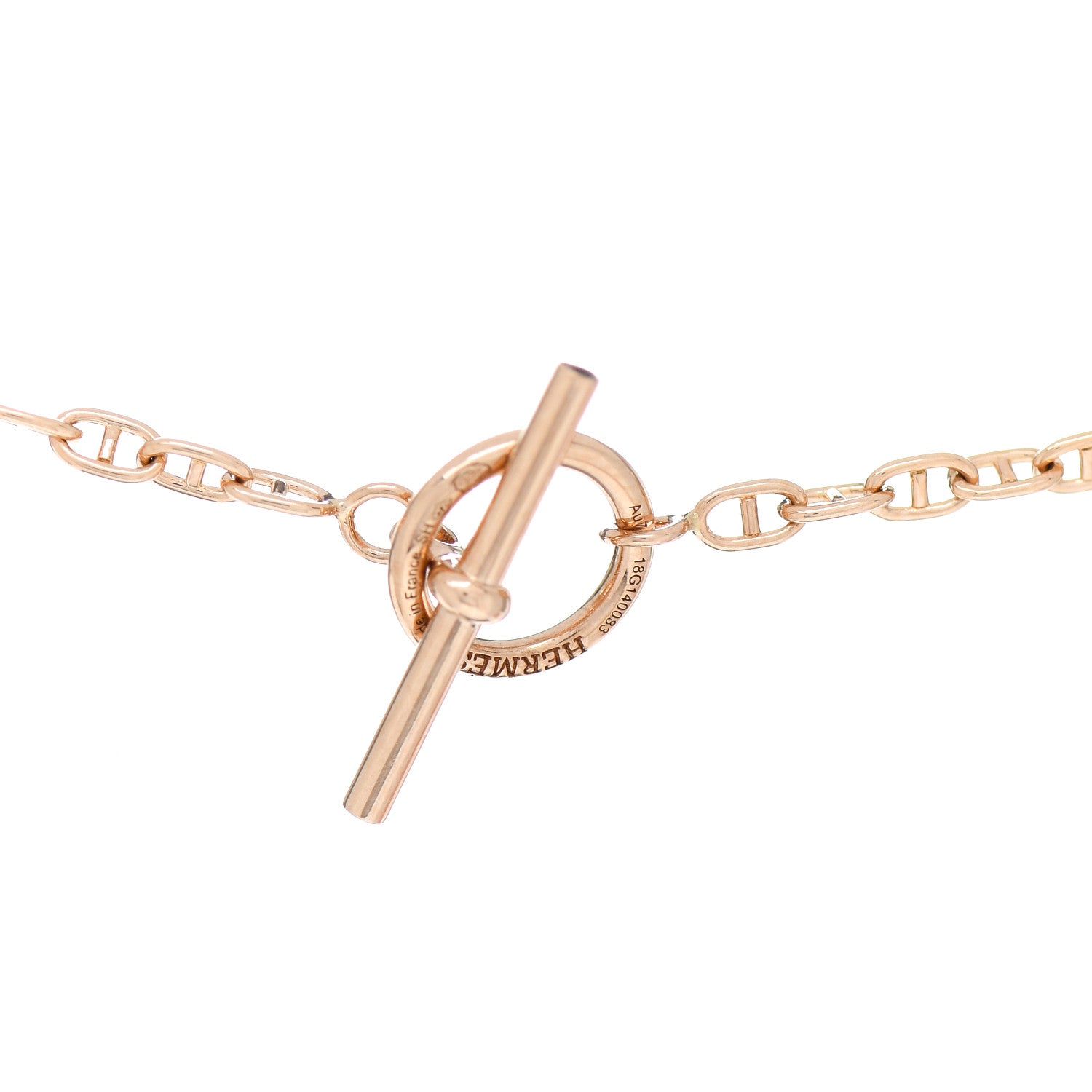 Hermes 18K Rose Gold TPM Farandole Pendant Necklace SH 4 of 5