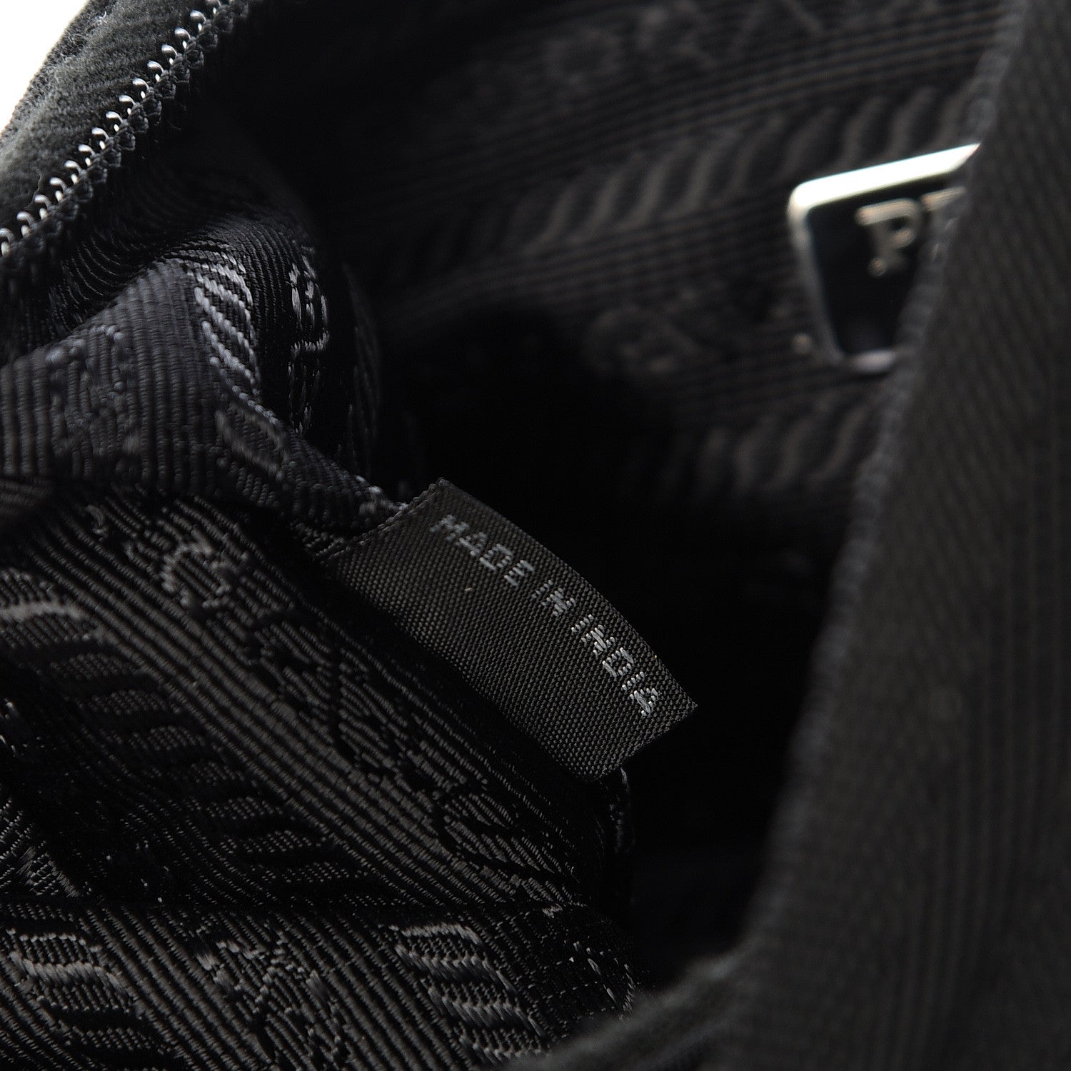 Prada Tessuto Nylon Mini Re-Edition 2000 Bag Black 7 of 12