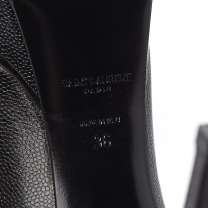 Saint Laurent Grain de Poudre Classic Janis 80 Escarpin Pumps 36 Black 8 of 9
