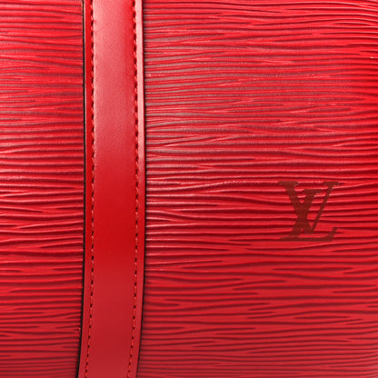 Louis Vuitton Epi Soufflot Castillan Red 11 of 13