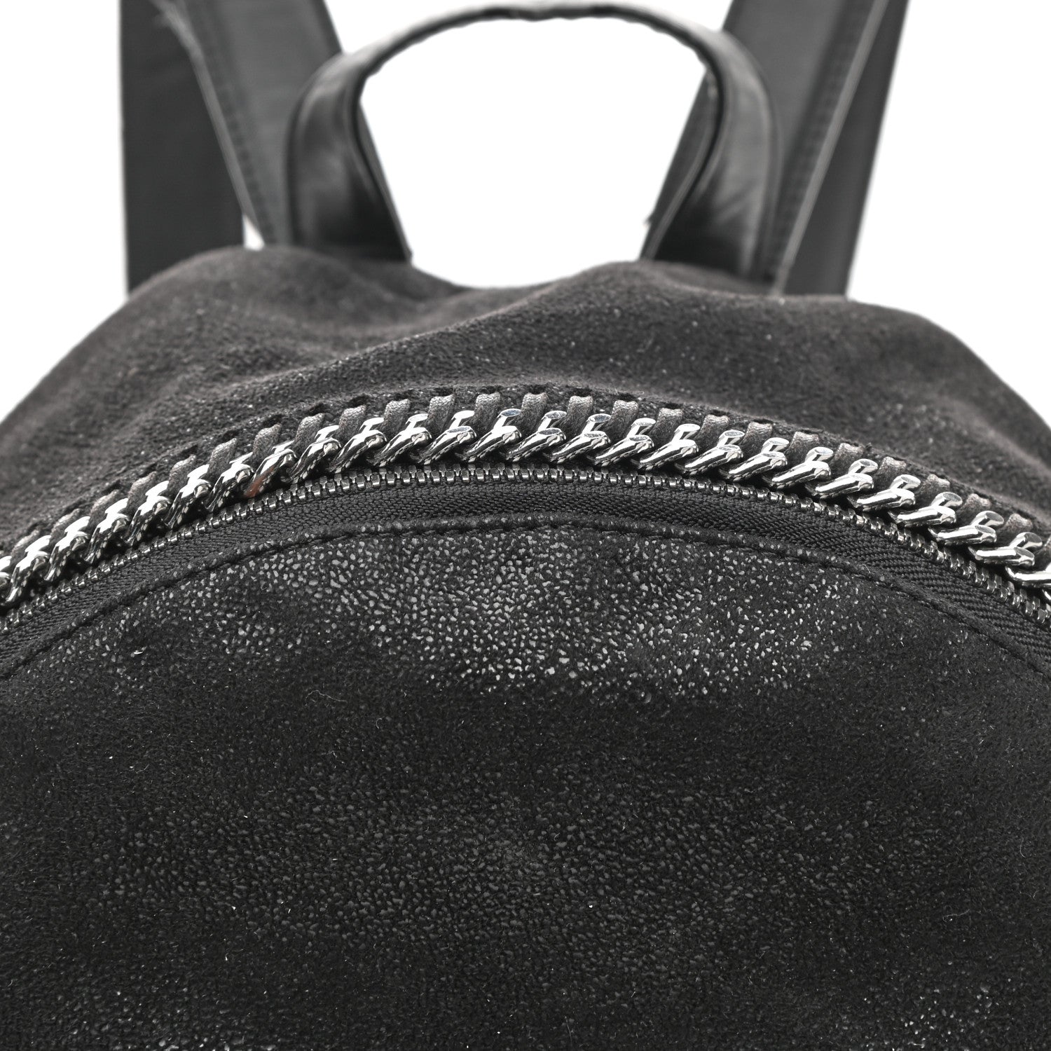 Stella McCartney Shaggy Deer Small Falabella Backpack Black 8 of 16