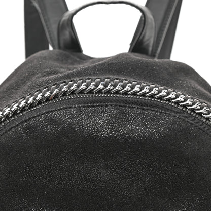 Stella McCartney Shaggy Deer Small Falabella Backpack Black 8 of 16