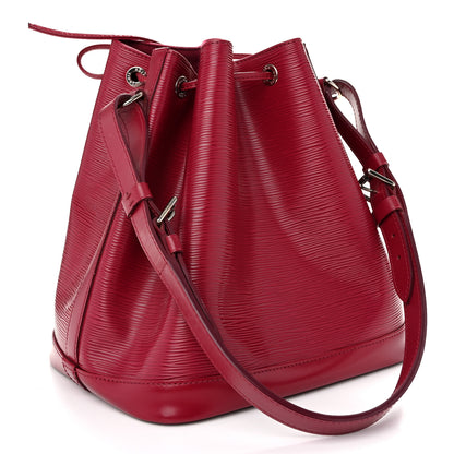 Louis Vuitton Epi Petit Noe NM Fuchsia 3 of 9