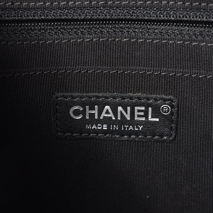 Chanel Calfskin Chevron Quilted Small Urban Spirit Backpack Black 6 of 8