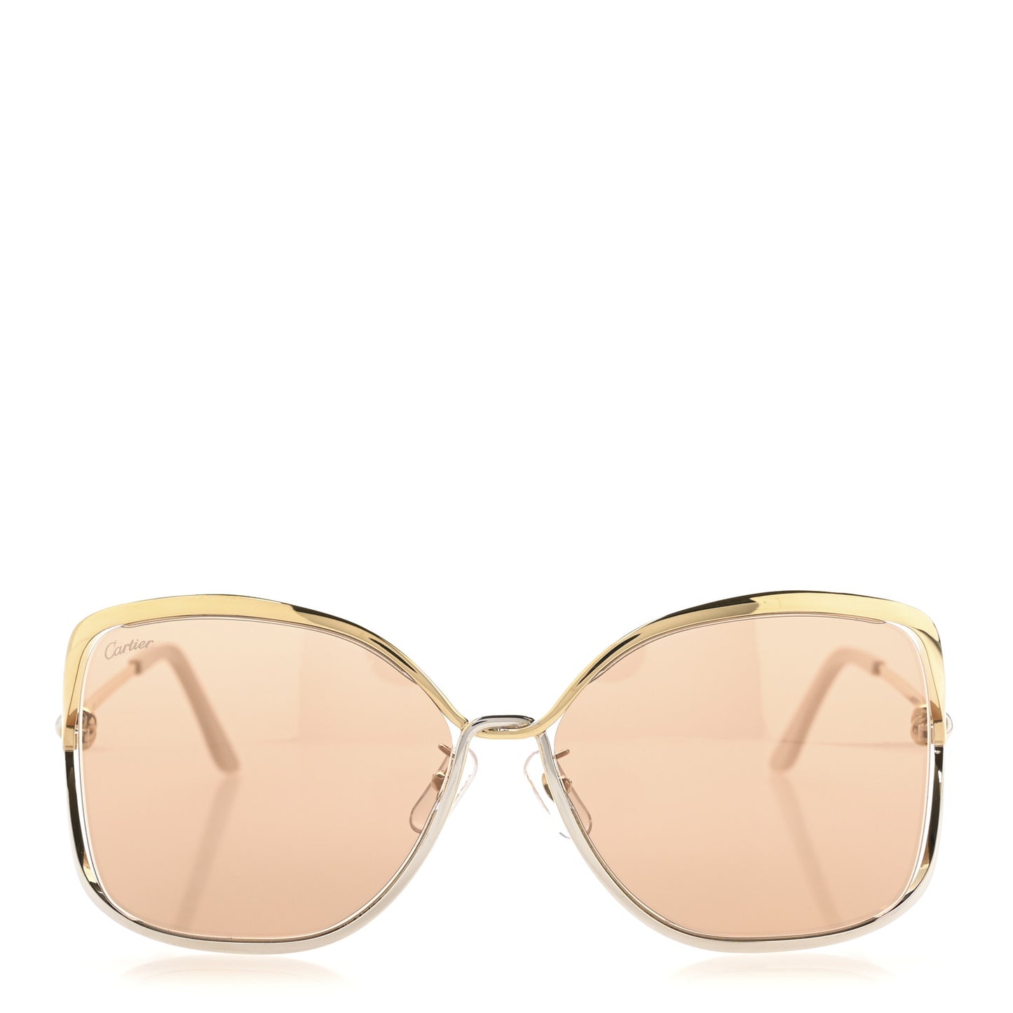 Metal Trinity Sunglasses CT0225SA 002 Gold Silver