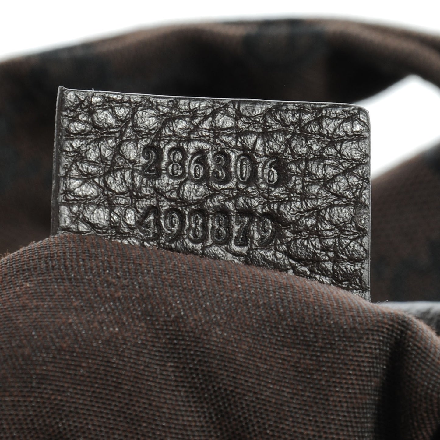 Canvas GG Hysteria Tote Brown