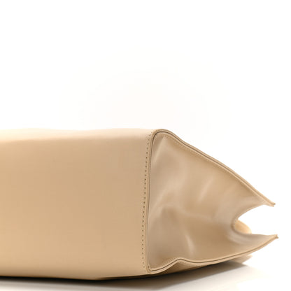Telfar Vegan Leather Medium Shopping Bag Cream 10 of 10