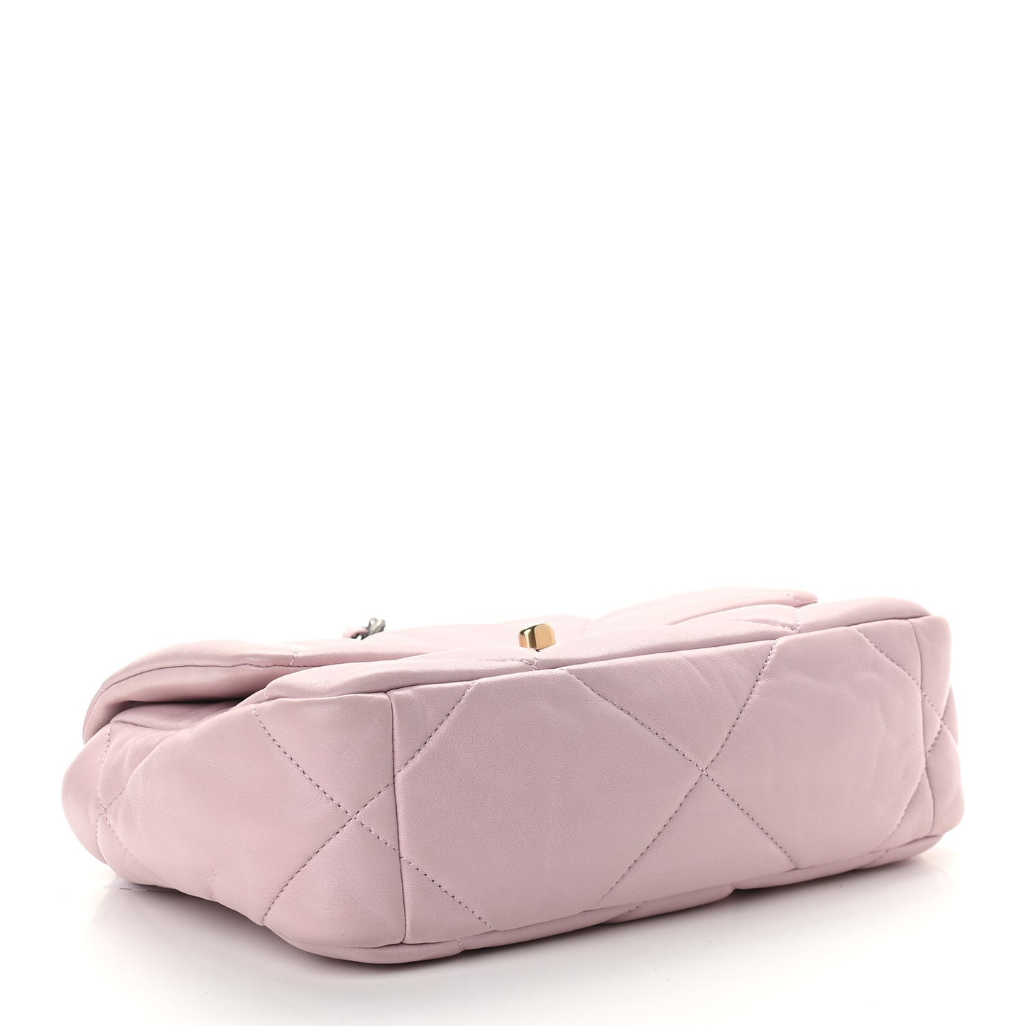 Lambskin Quilted Medium Chanel 19 Flap Light Pink
