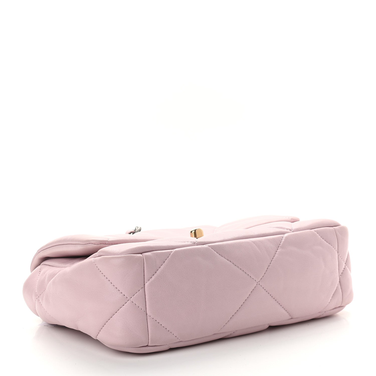 Chanel Lambskin Quilted Medium Chanel 19 Flap Light Pink 4 of 10