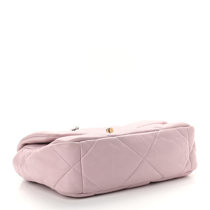 Chanel Lambskin Quilted Medium Chanel 19 Flap Light Pink 4 of 10