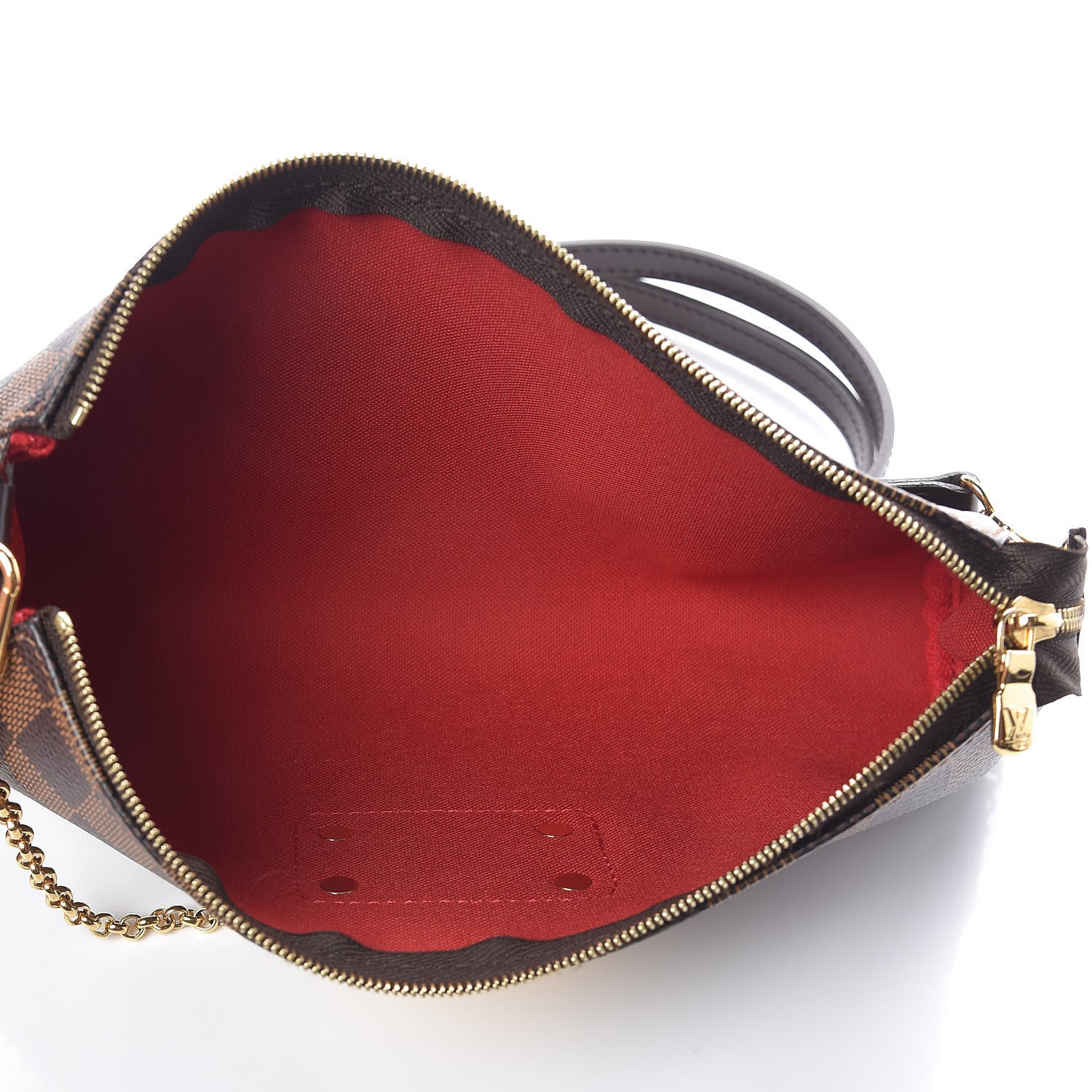 Louis Vuitton Damier Ebene Eva Clutch 5 of 9
