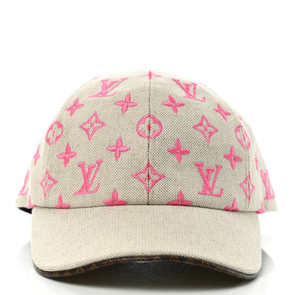 Louis Vuitton Canvas Monogram Starboard Cap M Pink 3 of 8