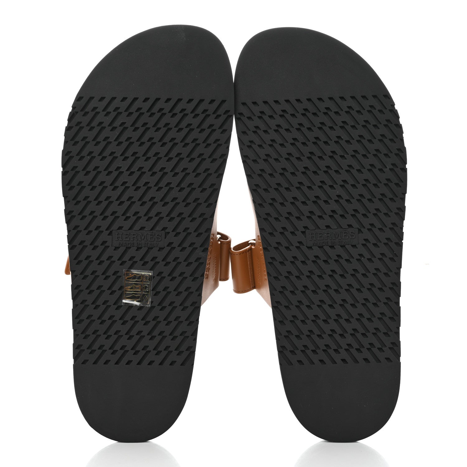 Hermes Calfskin Mens Chypre Sandals 43 Naturel 5 of 9
