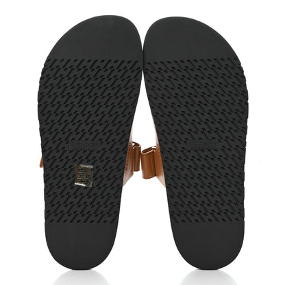 Hermes Calfskin Mens Chypre Sandals 43 Naturel 5 of 9