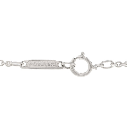Tiffany Sterling Silver Atlas Cube Pendant Necklace 4 of 4