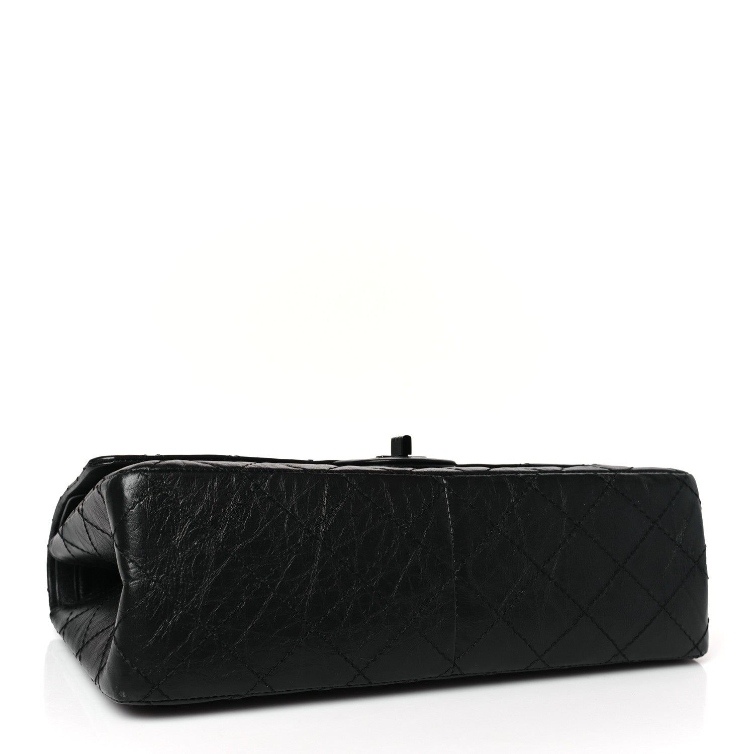 Chanel Aged Calfskin Quilted 2.55 Reissue 226 Flap So Black 4 of 8