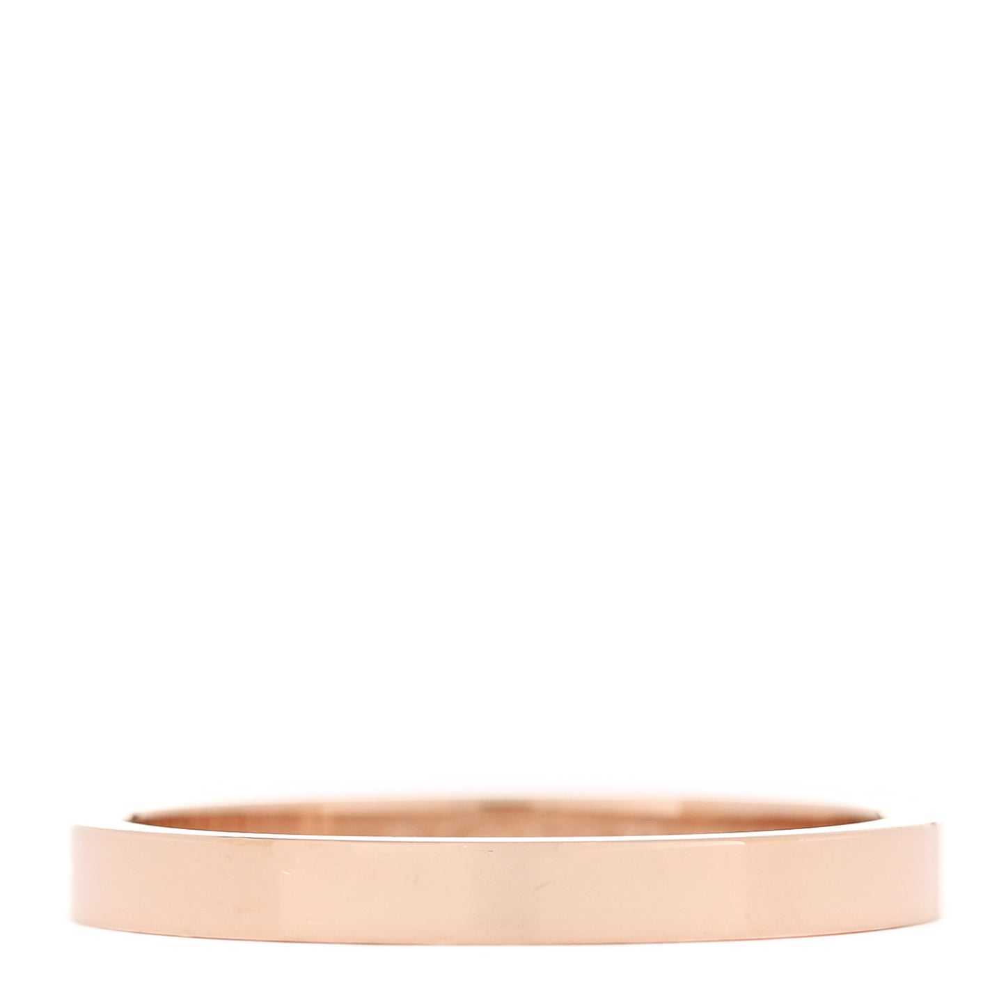 18K Pink Gold 3mm C De Cartier Wedding Band Ring 72 14